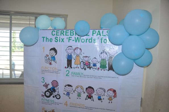‘संवेदना’ बहुविकलांग मुलांच्या शाळेमध्ये जागतिक सेरेब्रल पाल्सी दिन साजरा